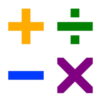 فلش کارت آموزش ریاضی اعداد انگلیسی  لمینت شده کد 201