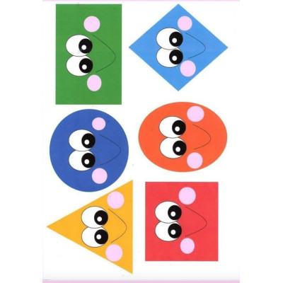 پک اشکال هندسی لمینت شده کد207