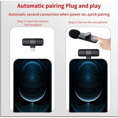 میکروفن یقه‌ای بی‌سیم مدل K8