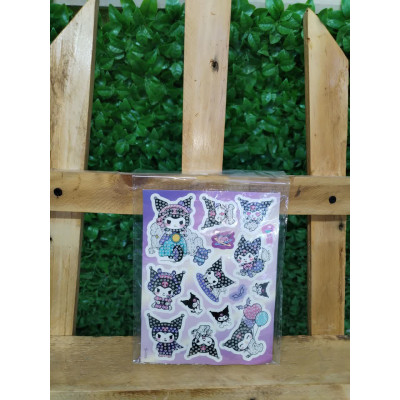 نقاشی الماسی مدل استیکر کرومی