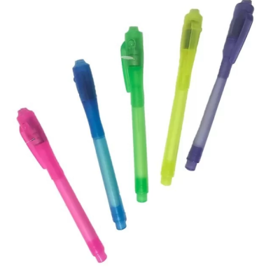 خودکار نامرئی چراغ دار زرد