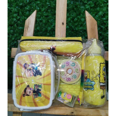 پک لوازم تحریر زرد