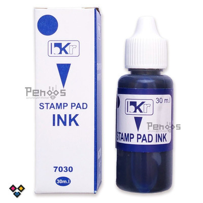 جوهر استامپ بدون روغن رنگ آبی