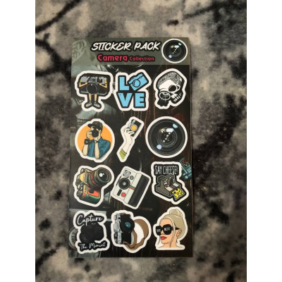 پک استیکر کالکشن دوربین