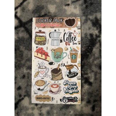 پک استیکر کالکشن قهوه