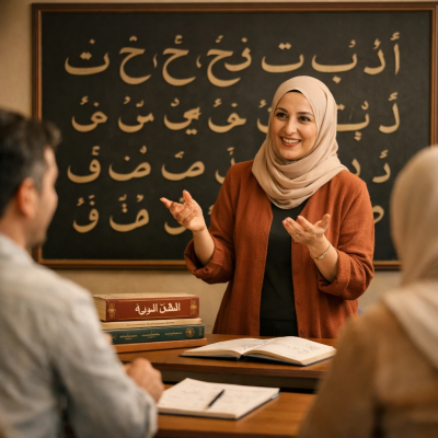 تدریس زبان عربی