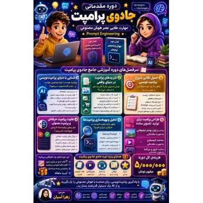کامپیوتری|دوره ی جامع حرفه ای خلق محتوا با هوش مصنوعی