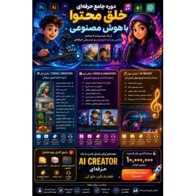 دوره ی جامع حرفه ای خلق محتوا با هوش مصنوعی