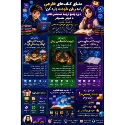 کامپیوتری|دوره ی نویسندگی و مترجمی با هوش مصنوعی از صفر تا صد